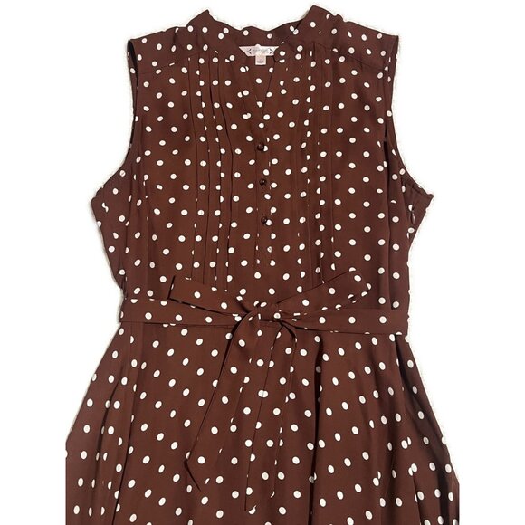 NWOT Nanette Lepore Dot Print Dress, Size 10 - Picture 10 of 12